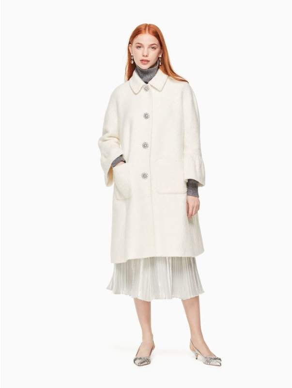 Kate Spade Olina Coat | Kate Middleton's Cream Jojo Maman ...