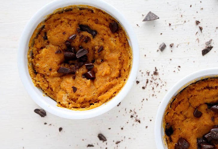 Pumpkin Chocolate Chip Mug Cake