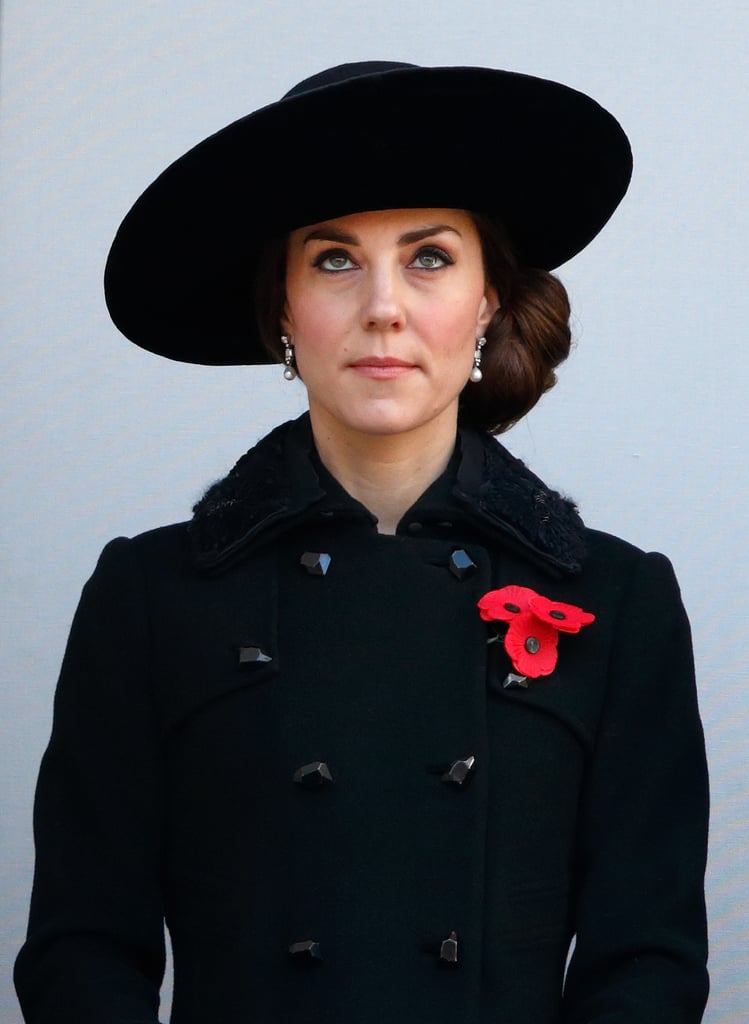 Kate Middleton at the annual Remembrance Sunday Service on Nov. 13, 2016