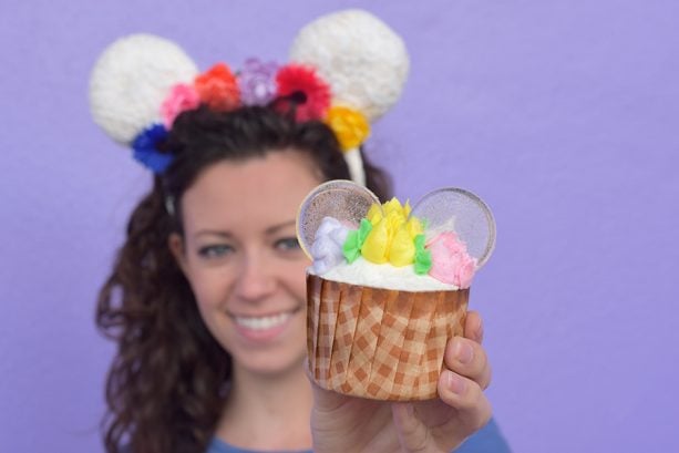 Flower Crown Cupcake