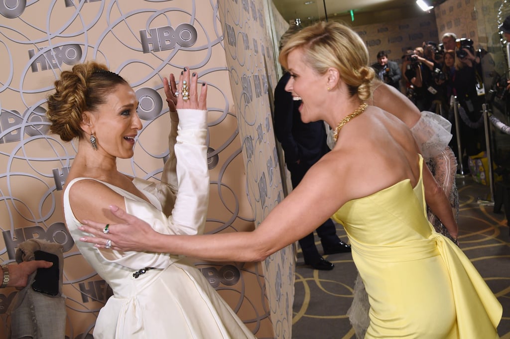 Reese Witherspoon and Nicole Kidman 2017 Golden Globes Party