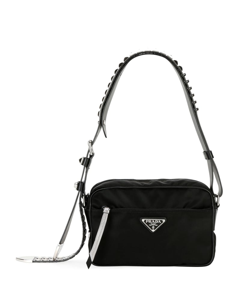 Prada Prada Black Nylon Shoulder Bag