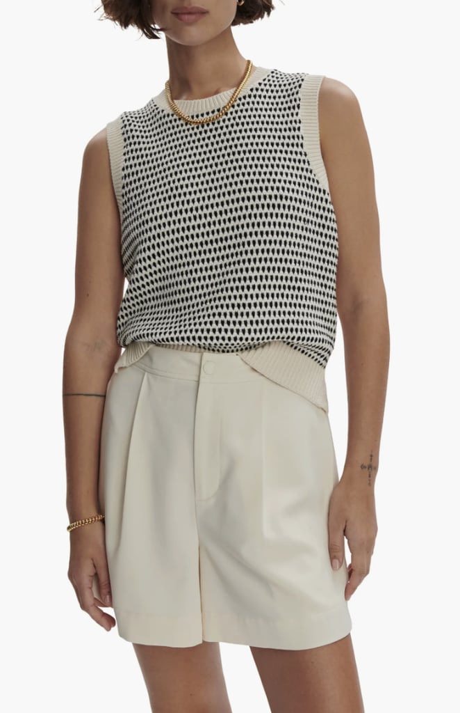 Swap Your Wool Crewneck For a Knit Tank