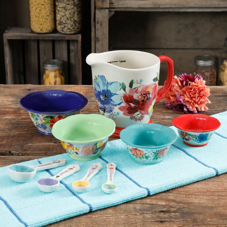 The Pioneer Woman 5-Piece Prep Set, Measuring Bowls & Cup - FREE SHIPPING
