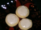 lavender cookies with rosewater icing