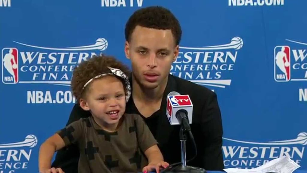 When Riley Improved the Quality of Her Dad's Postgame Interviews