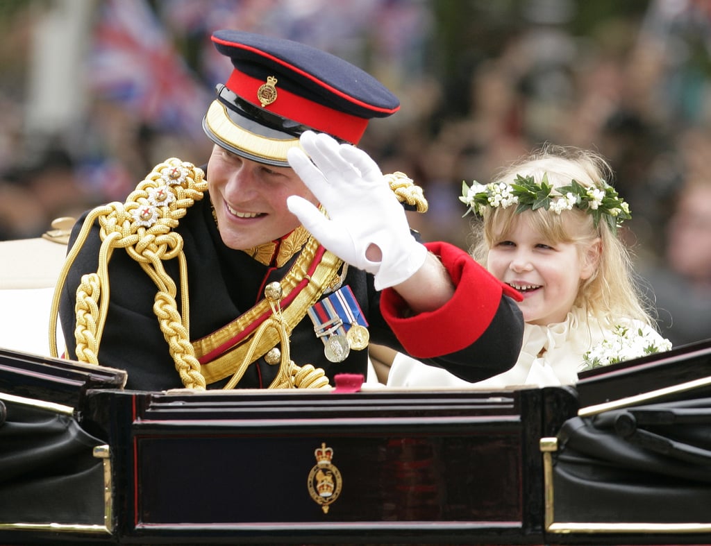 Lady Louise at Prince William's Wedding