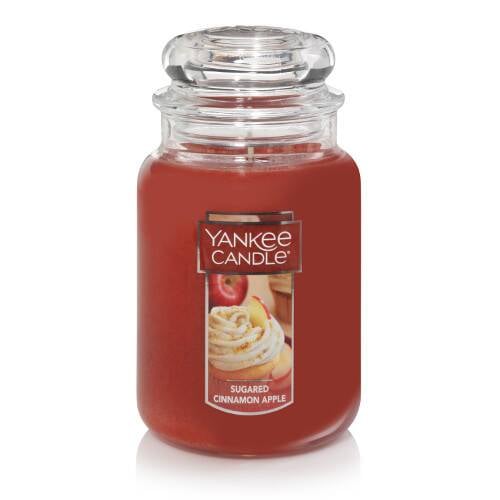 Sugared Cinnamon Apple Large Classic Jar Candle