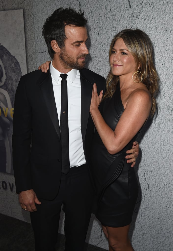Jennifer Aniston and Justin Theroux at Leftovers Premiere
