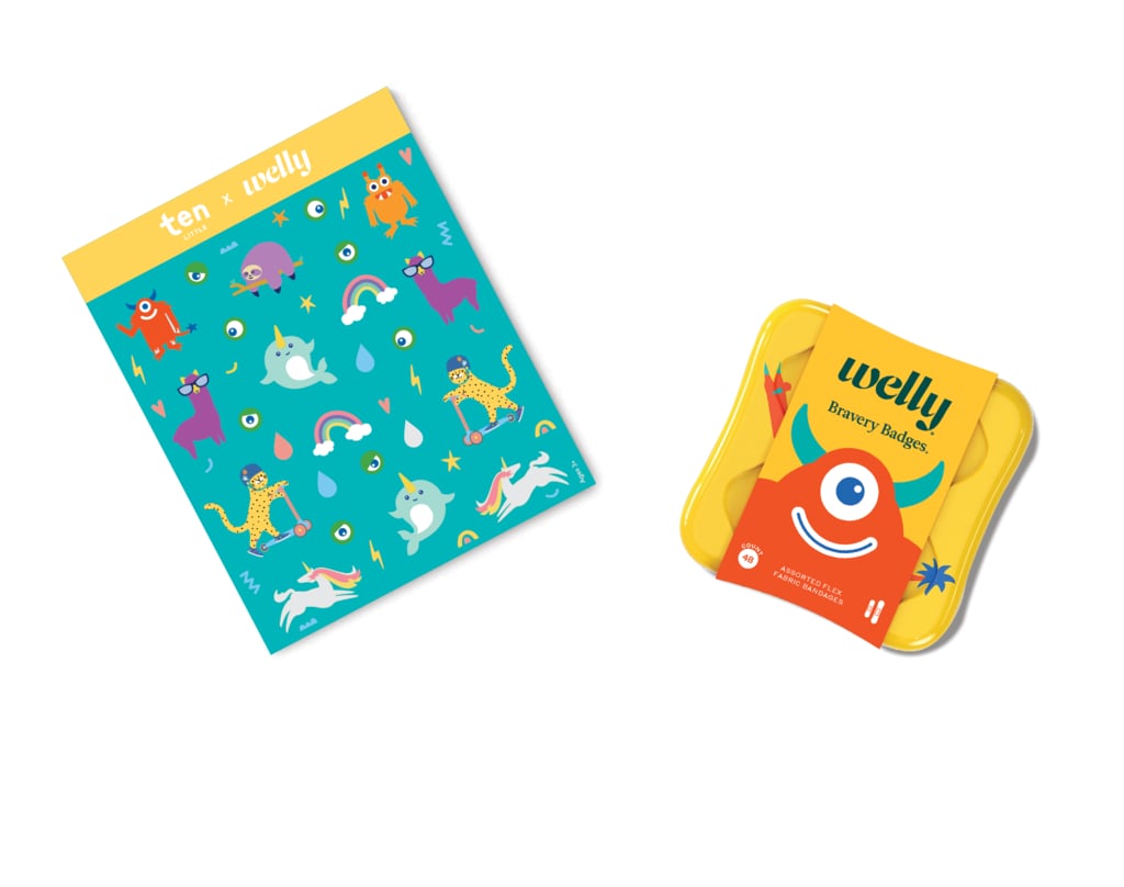Ten Little x Welly Monster Bravery Bandage Set
