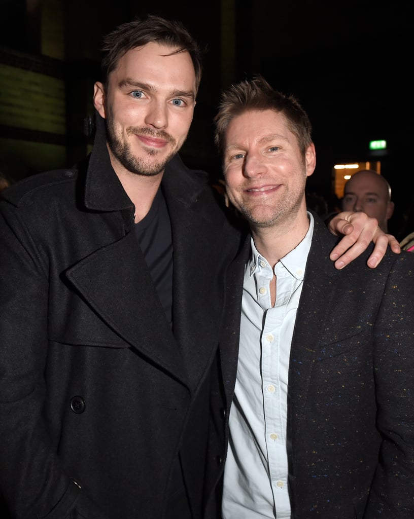 Christopher Bailey and Nicholas Hoult
