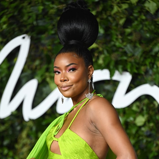 Gabrielle Union's Gravity-Defying Bun at the Fashion Awards