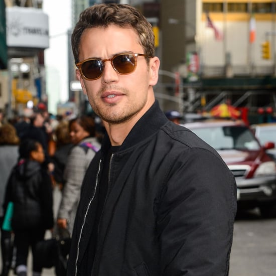 Theo James Out in NYC Photos March 2016