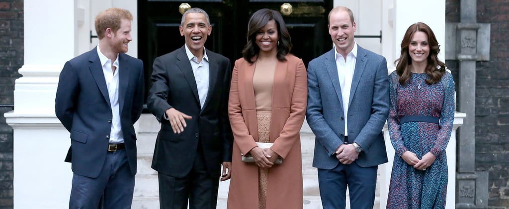 Pictures of the Royals With Barack and Michelle Obama