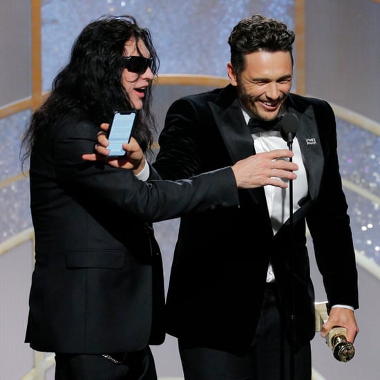 Who Was the Man on Stage With James Franco at the Globes?