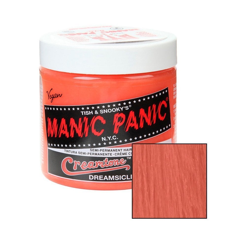 Manic Panic Semi-Permanent Hair Color Cream in Dreamsicle | 7 Cool Manic  Panic Hair Dyes That Will Kick Your Halloween Look Up a Notch | POPSUGAR  Beauty Photo 5