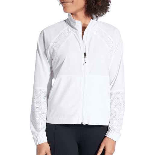 CALIA Women's Woven Full Zip Jacket