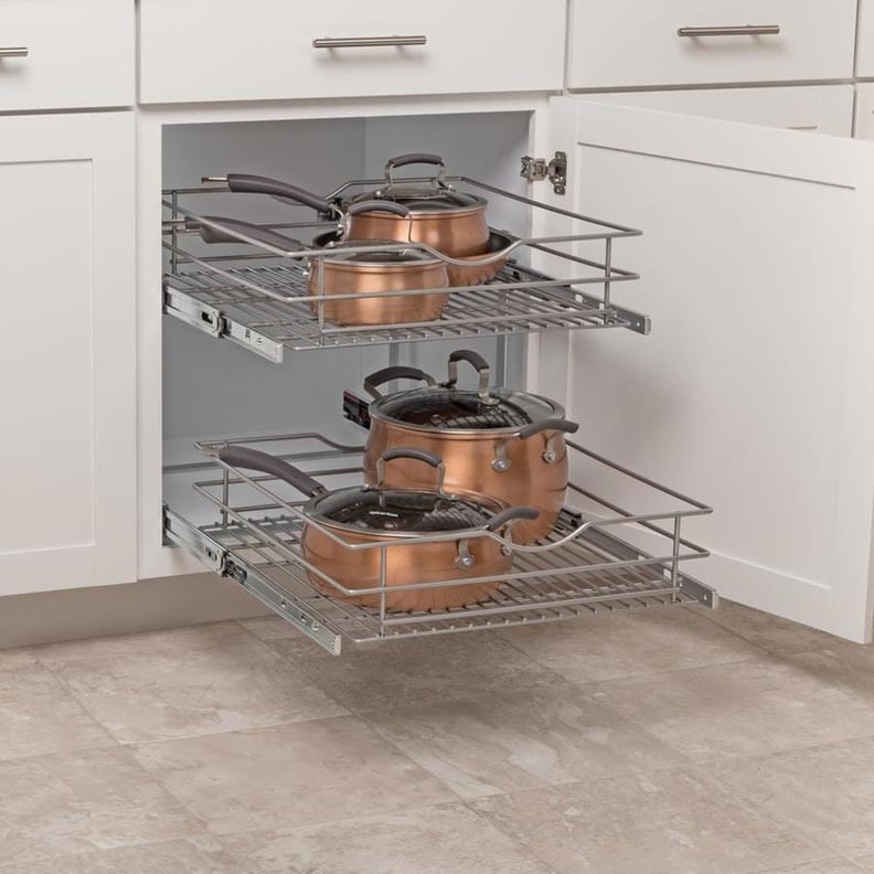 Simply Put 2-Tier Pull Out Metal Soft Close Baskets & Organizers