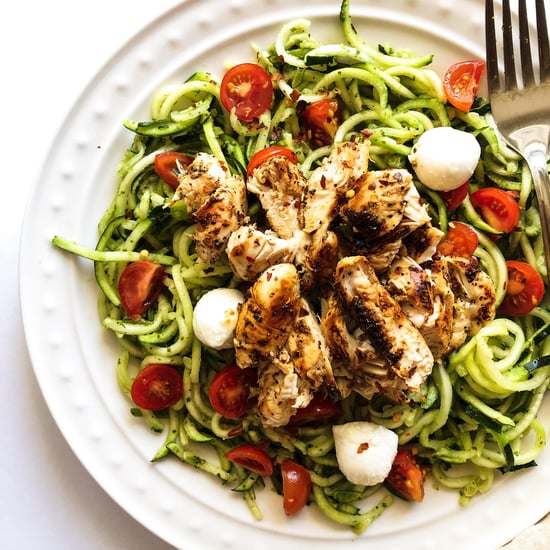 Low-Carb Chicken Pesto Pasta Salad Recipe