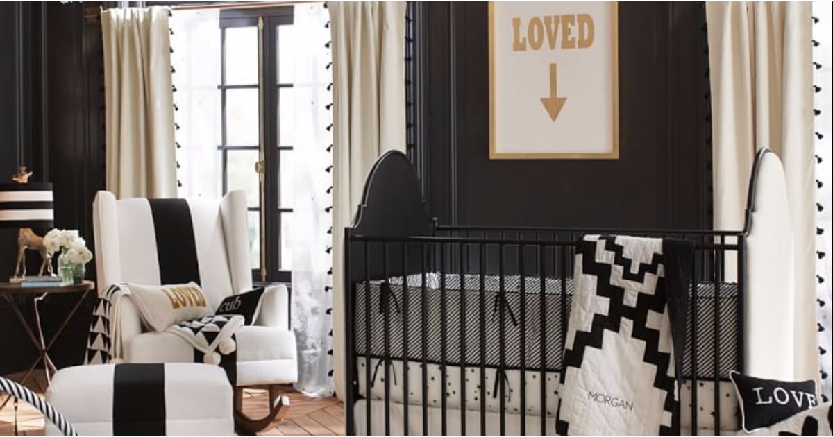 Black and White Nursery Decor POPSUGAR Moms