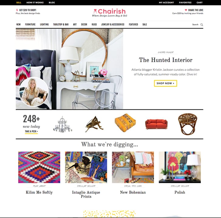 Chairish Craigslist Alternatives For Used Furniture and Decor