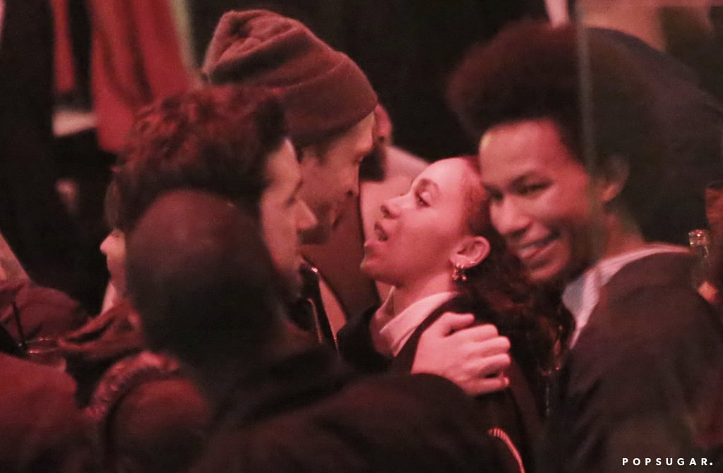 Robert Pattinson and FKA Twigs Kissing in LA