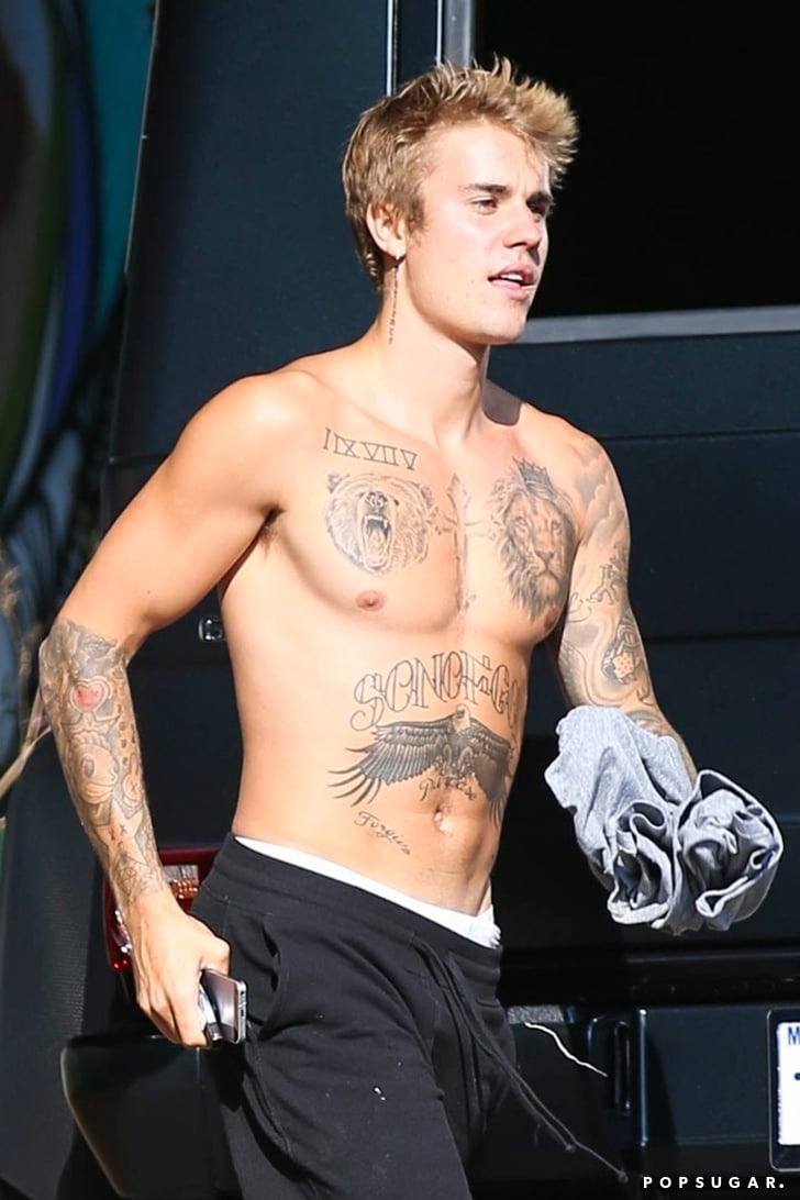 Justin Bieber Shirtless Pictures Popsugar Celebrity Photo 15 5612