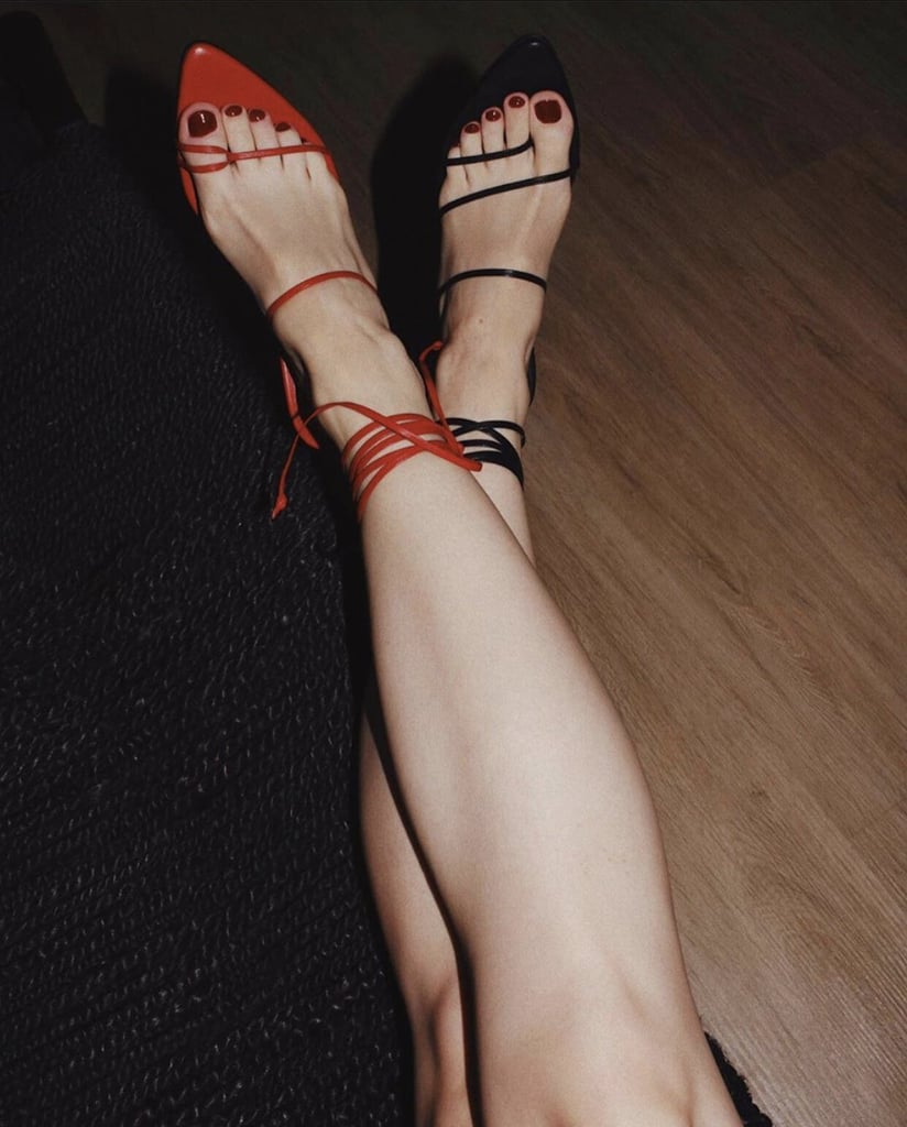 Reike Nen Odd Pair Red Sandals