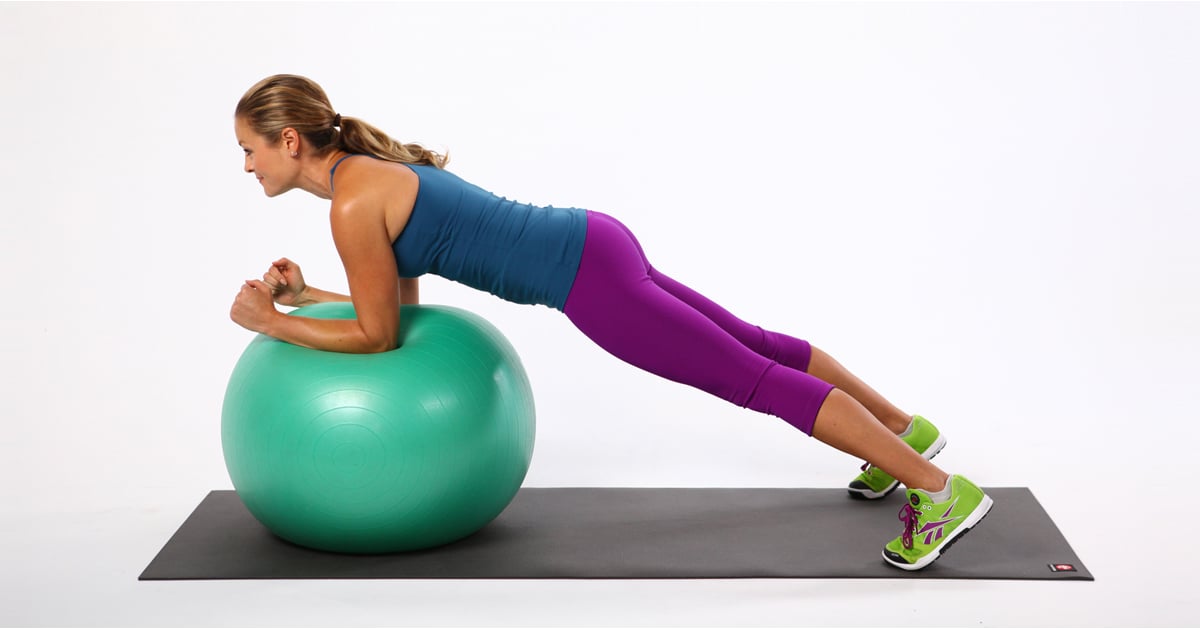 Tone Your Muscles Faster With These Stability-Ball Moves | POPSUGAR ...
