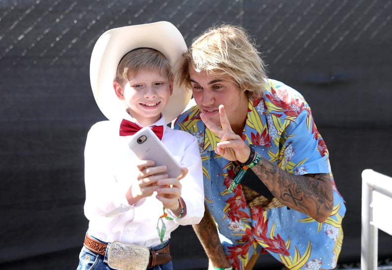 Mason Ramsey and Justin Bieber