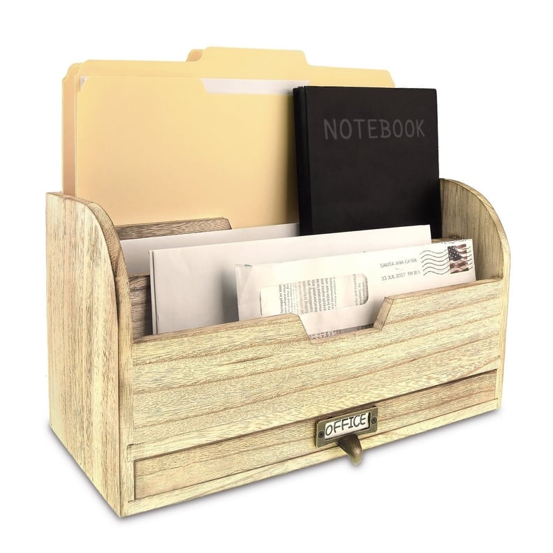 For the Friend Whose Desk Is Constantly a Cluttered Mess: Desk Organizer
