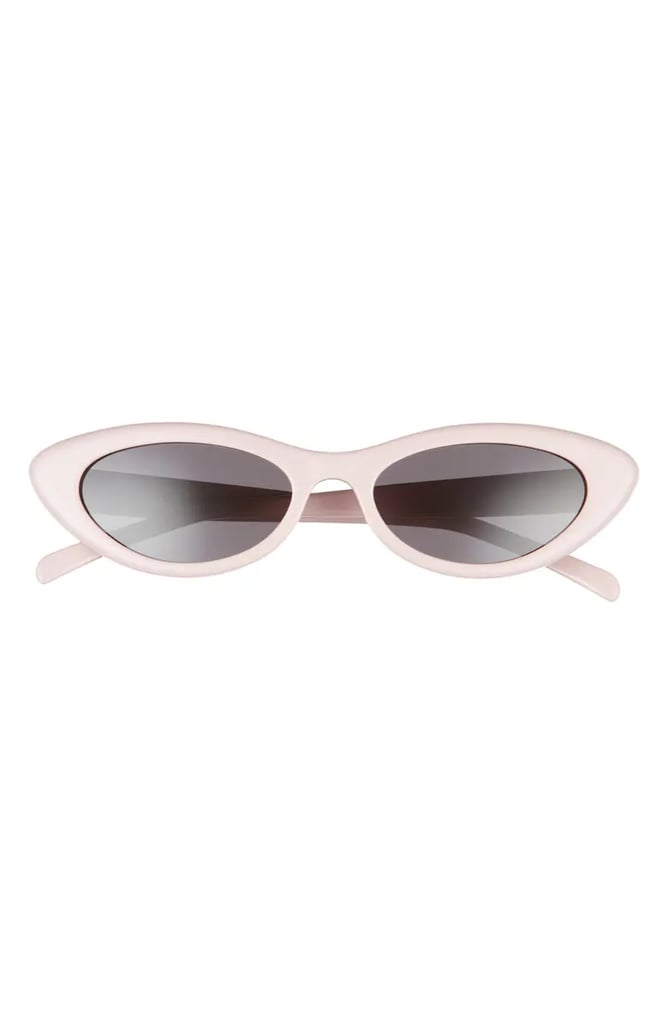 Throw Shade: CELINE 54mm Oval Cat Eye Sunglasses