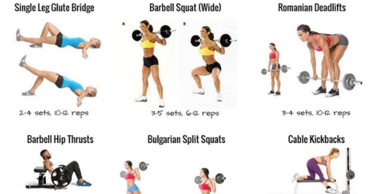 Workout for booty gains at home clearance