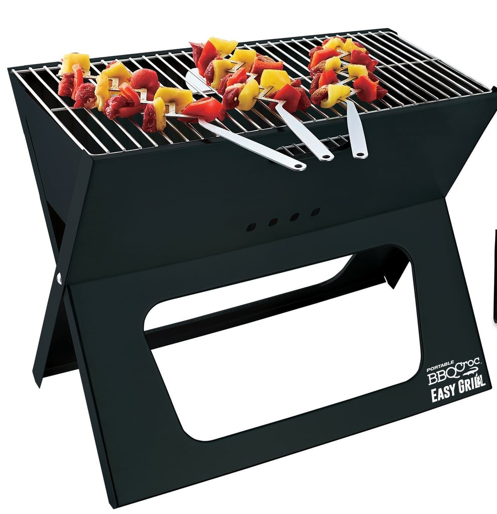 Easy Portable Grill With Folding Legs