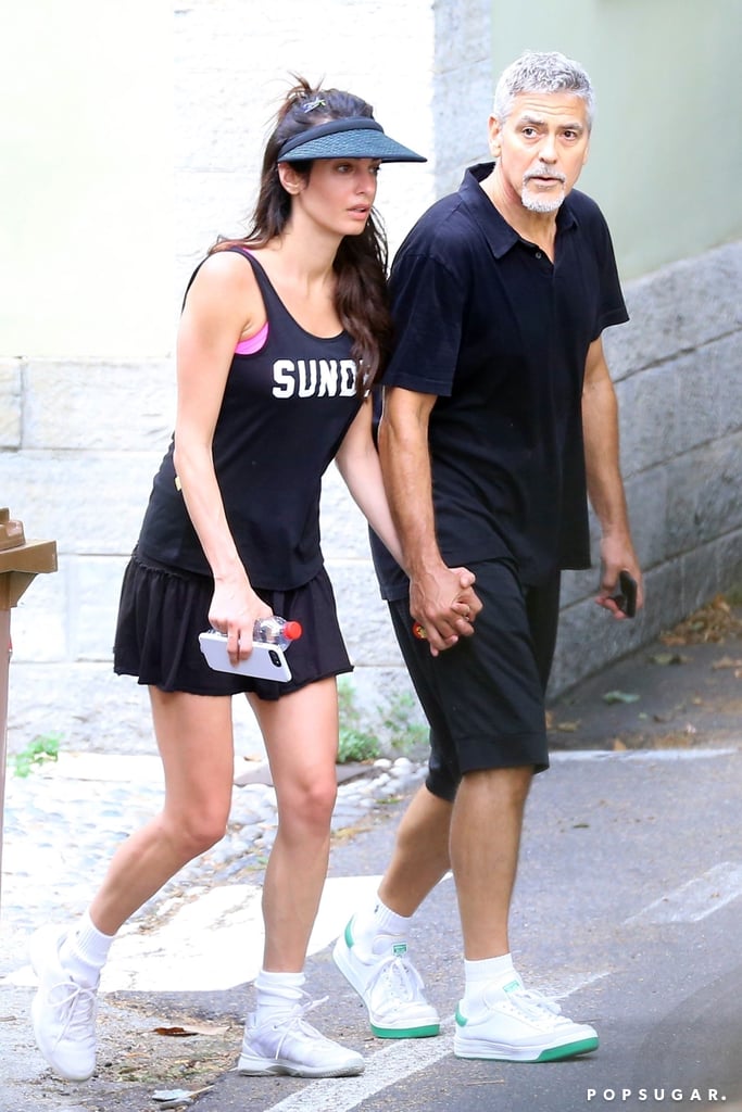 Amal Clooney's Tennis Outfit in Italy POPSUGAR Fashion Photo 2