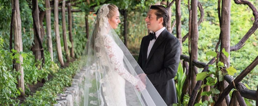 Whitney Wolfe Oscar de la Renta Wedding Dress