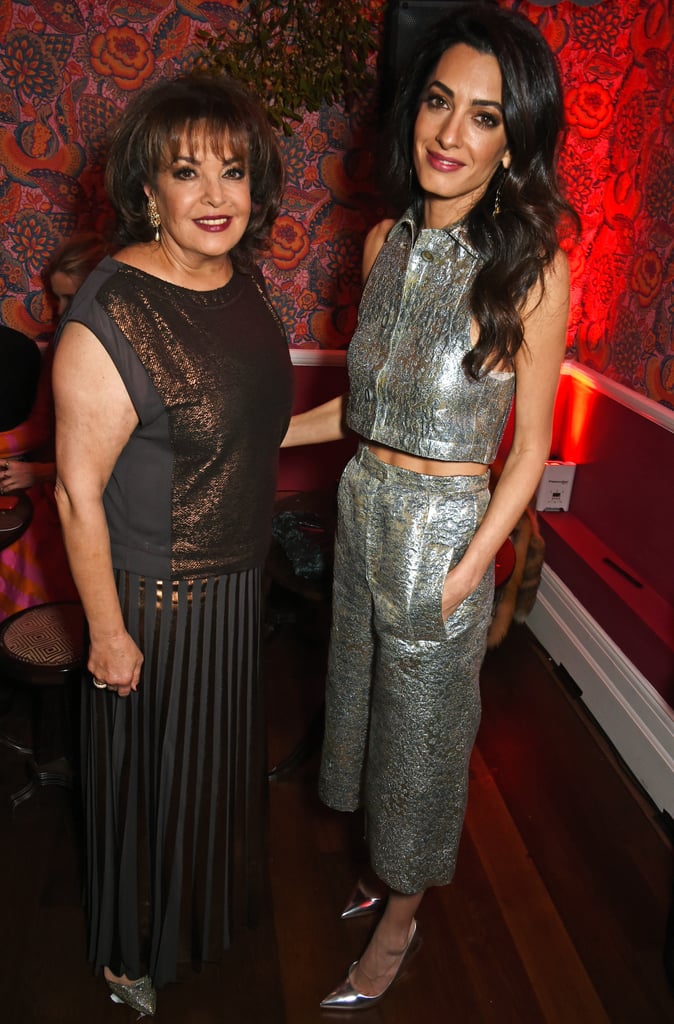 Amal Clooney at Charlotte Tilbury's Naughty Christmas Party