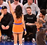 Robert Pattinson Gets Distracted Knicks