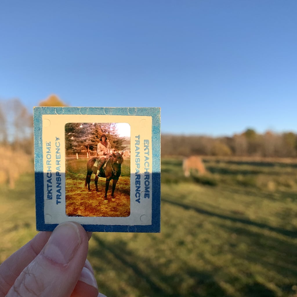 Photographer Uses Dad's Slides in a Photo Tribute to Parents