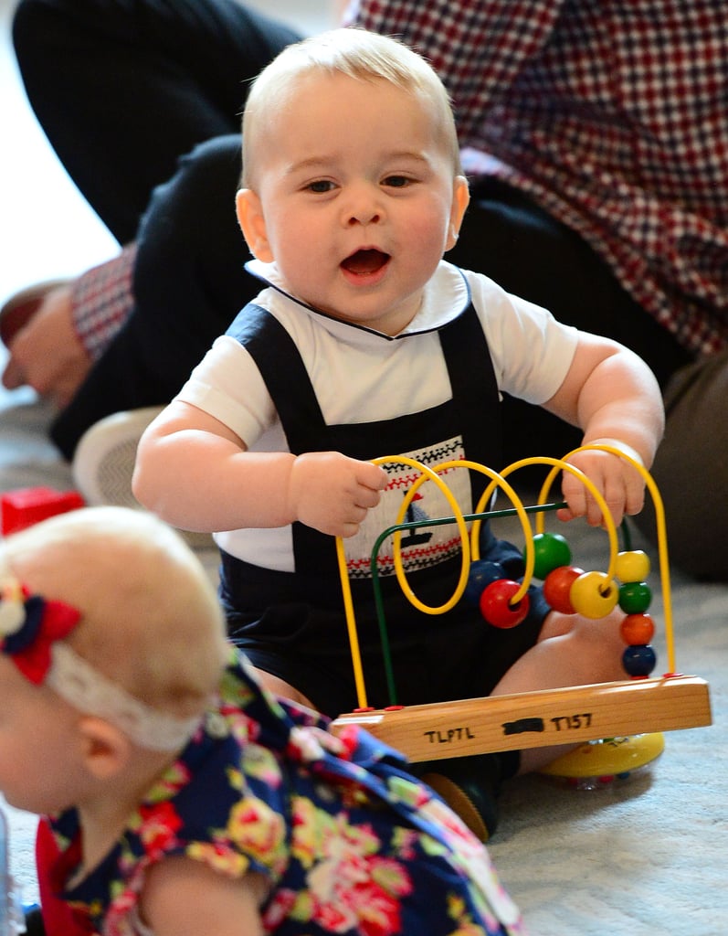 Prince George's First Official Engagement