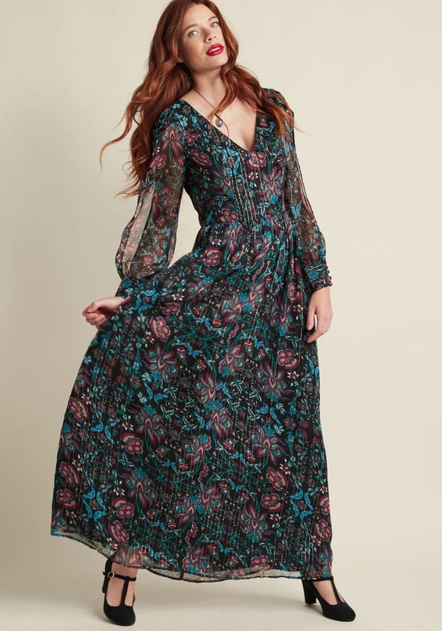 Modcloth Loop, Twirl, and Arch Maxi Dress