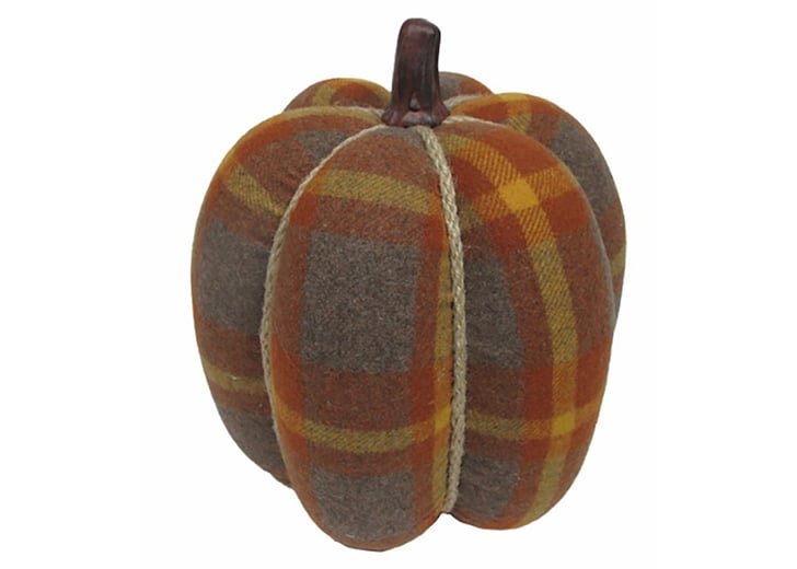 Harvest Plaid Pumpkin Fall Decor From Target POPSUGAR Home Photo 10
