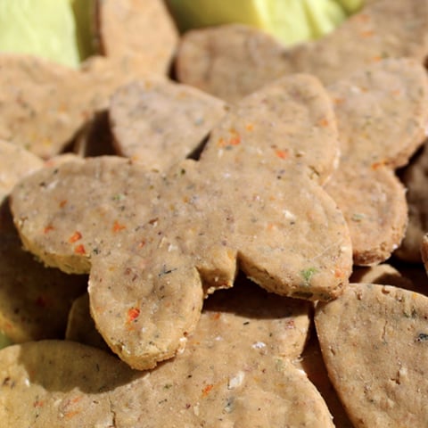 Gluten-Free Beef and Cheese Dog Treats