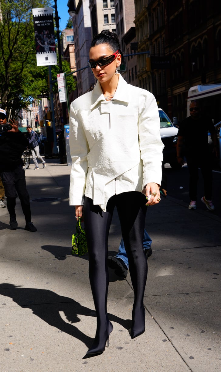 Dua Lipa Wears 3,000 Pantaleggings Photos POPSUGAR Fashion Photo 4