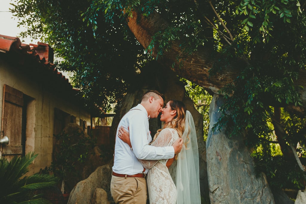 Trendy Palm Springs Wedding