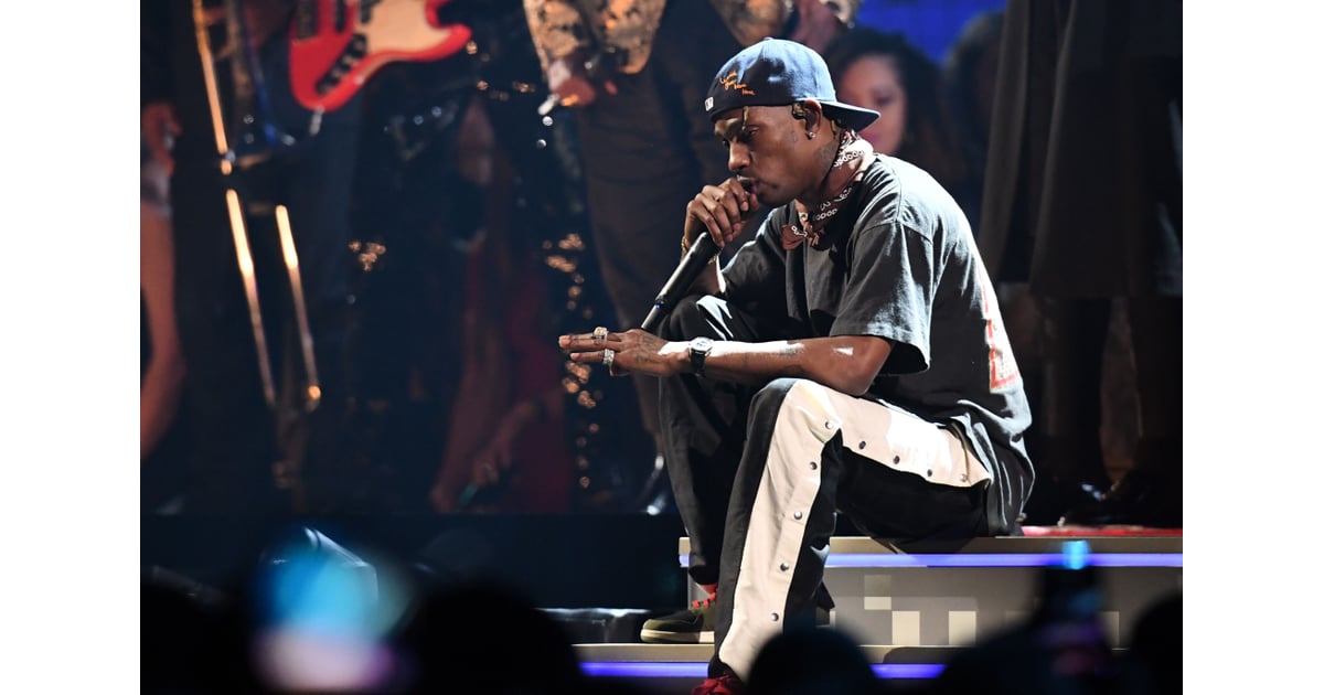 Travis Scott Grammys Performance 2019 Video POPSUGAR Entertainment UK