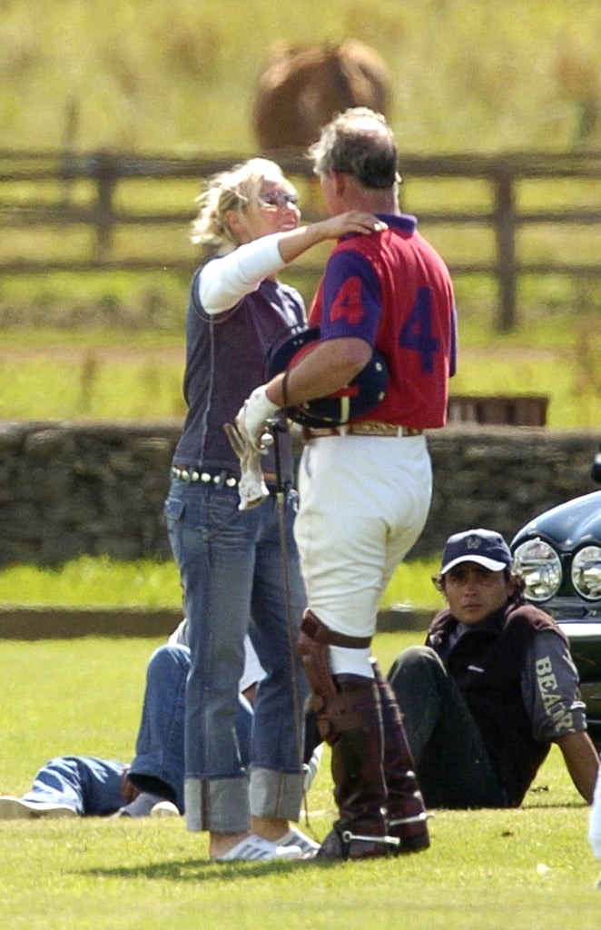 Zara Tindall and Prince Charles