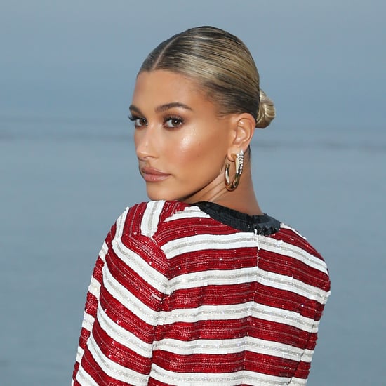 Hailey Baldwin Tries the "Gray Space" Nail Polish Trend