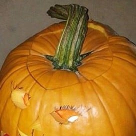 Breastfeeding Pumpkin Carving