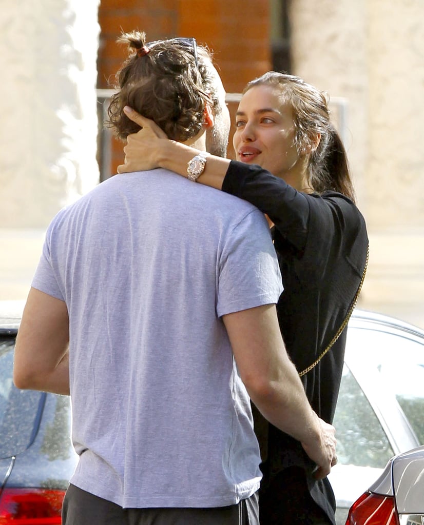 Bradley Cooper and Irina Shayk Kissing in London